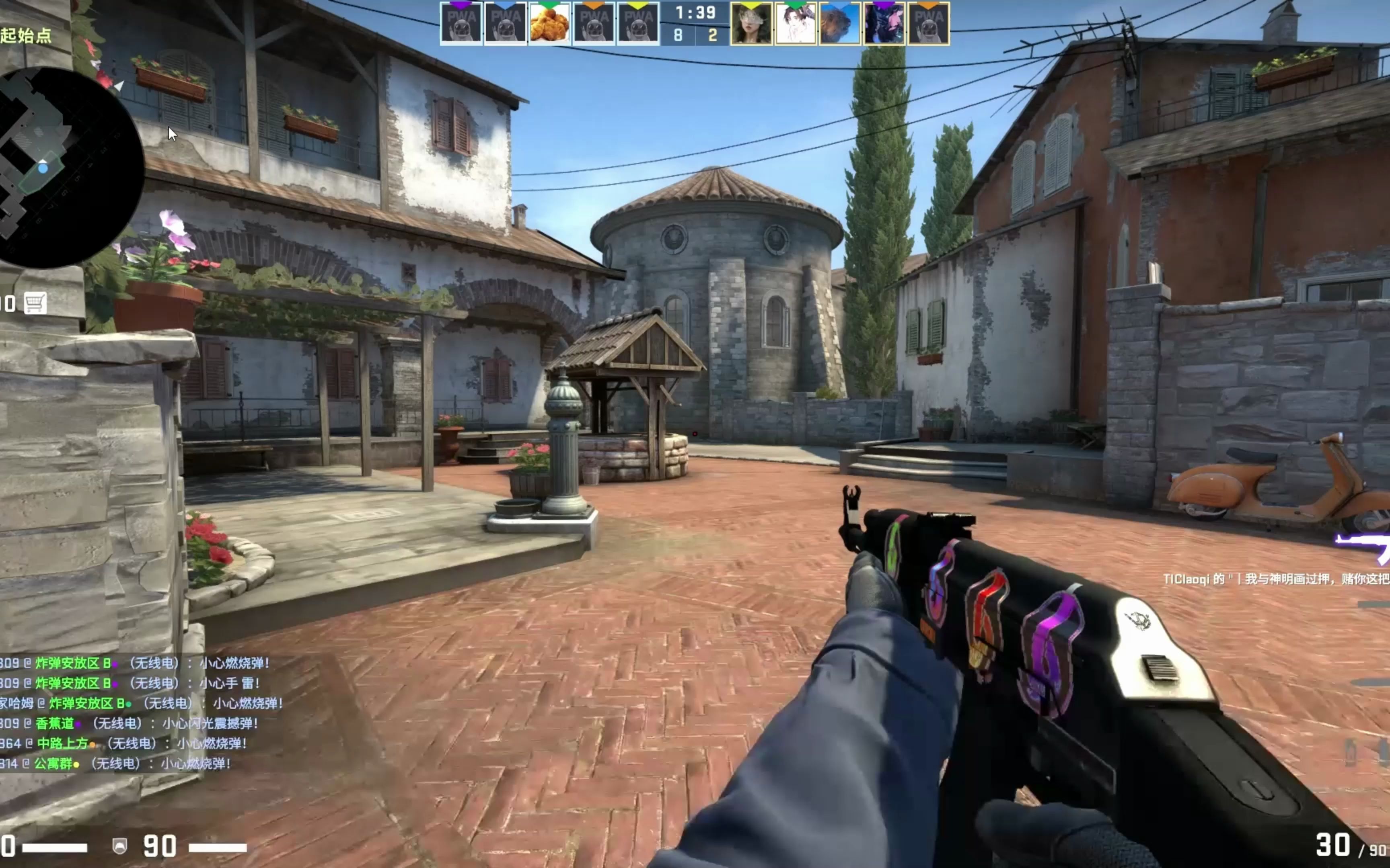 milkyway ：感谢乐言认可我的千珏，希望能跟他在野区里碰一碰